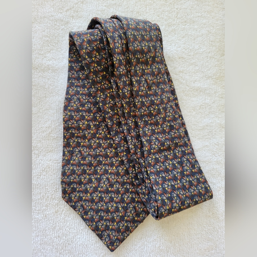 J. Garcia Multicolor Patterned Tie